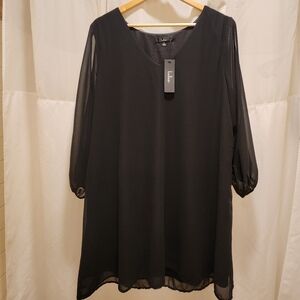 Little Black Dress Babydoll Dress Short